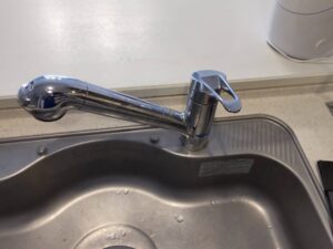 新潟キッチン取付け隊　タカギ浄水栓の工事　施工前 